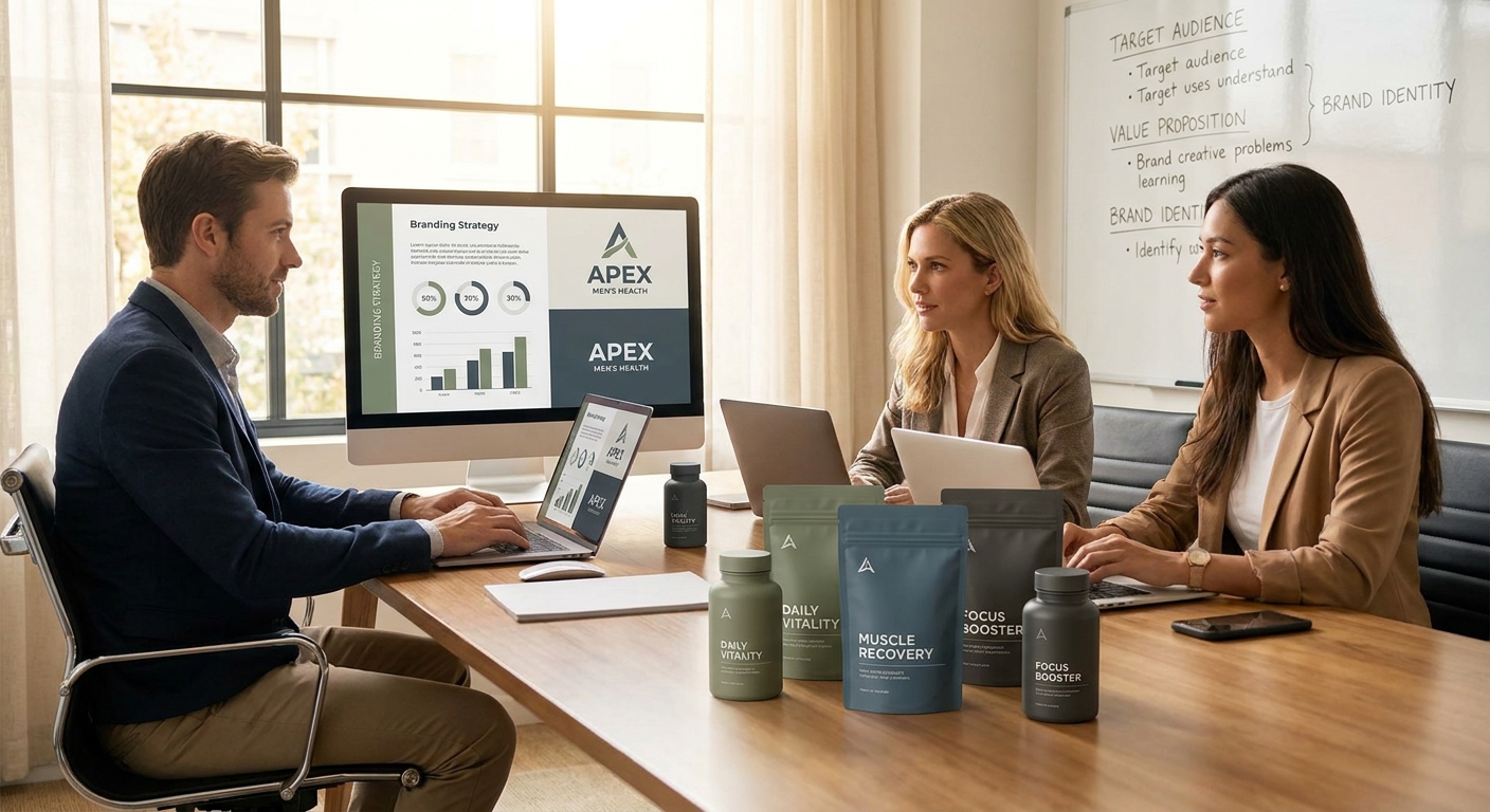 Brand Positioning Agency for Men’s Health Supplements 2026