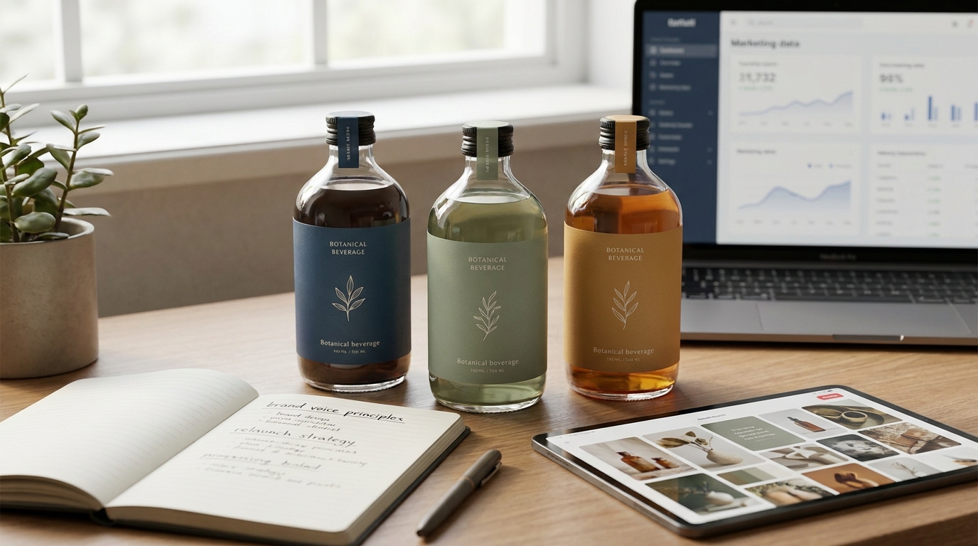 Brand Voice Case Study: DTC Beverage Relaunch 2026