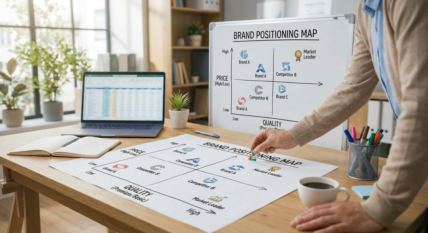How to Create a Brand Positioning Map (2026 Guide)